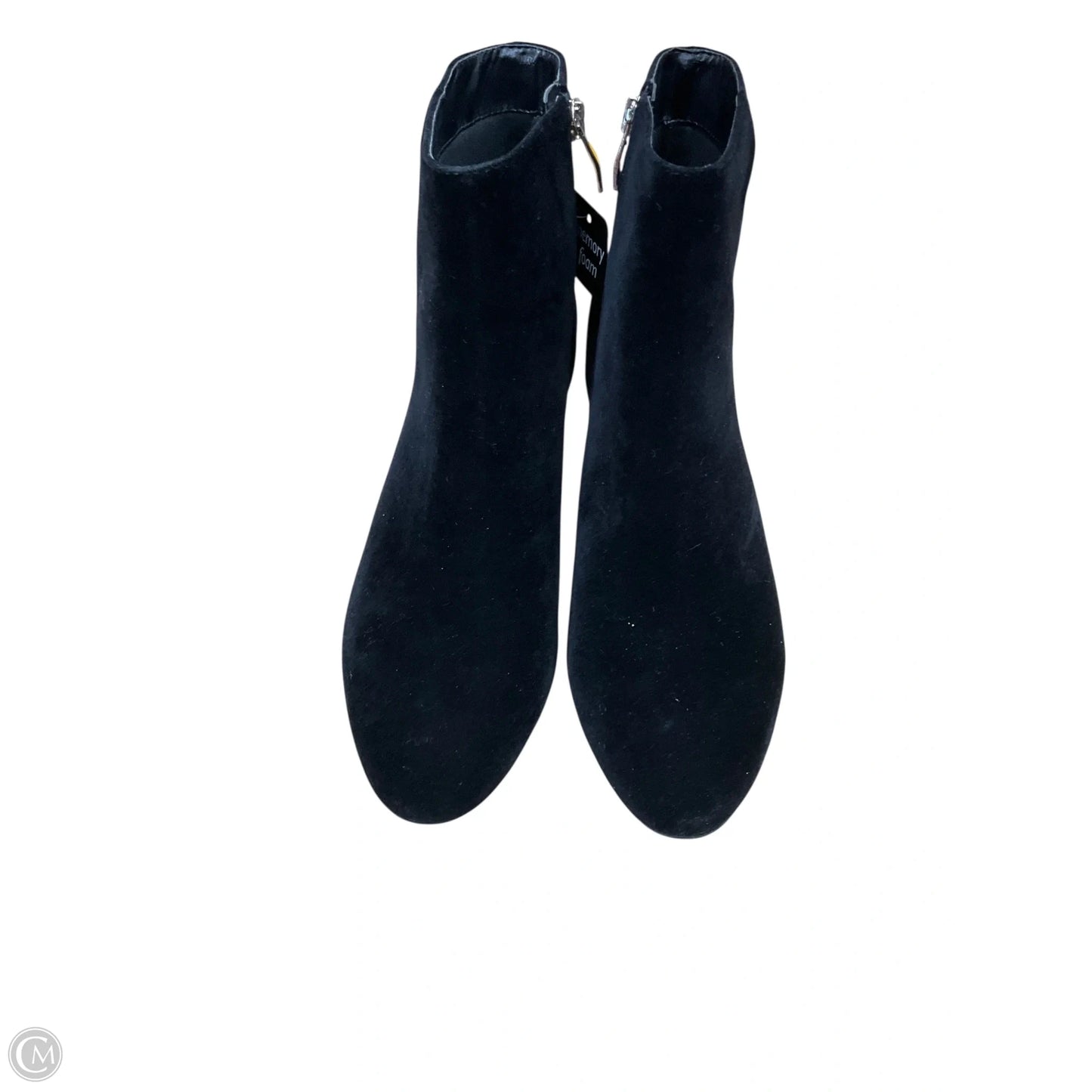 Boots Ankle Heels By Liz Claiborne In Black, Size: 9