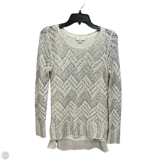 Sweater By Lucky Brand In White, Size: Sp