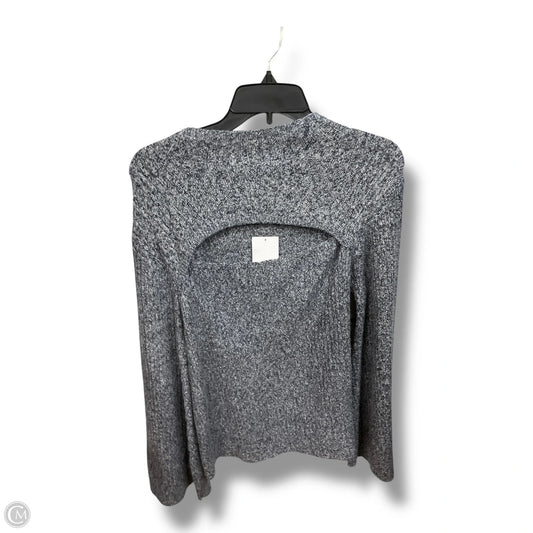 Sweater By Jessica Simpson In Blue & White, Size: L