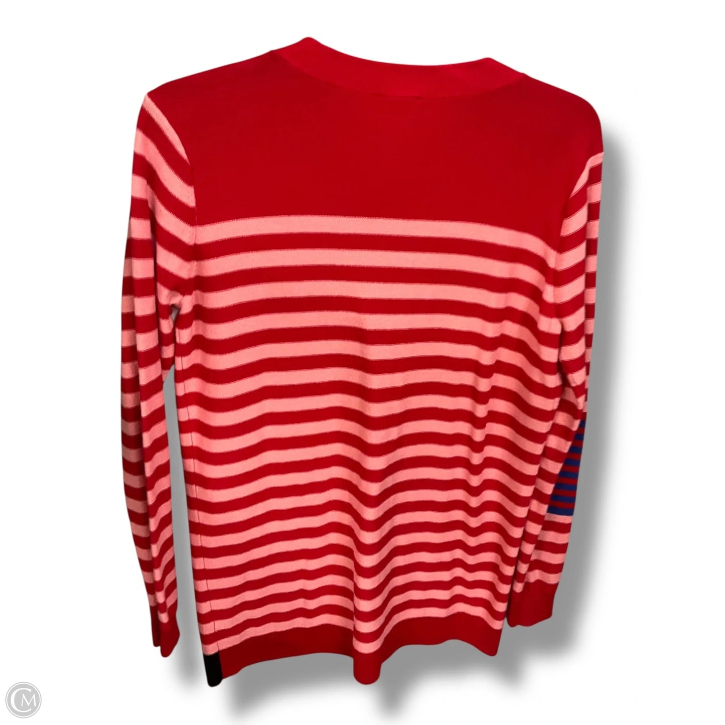 Cardigan By Cabi In Pink & Red, Size: S