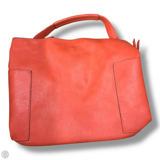 Handbag Leather By Clothes Mentor, Size: Large