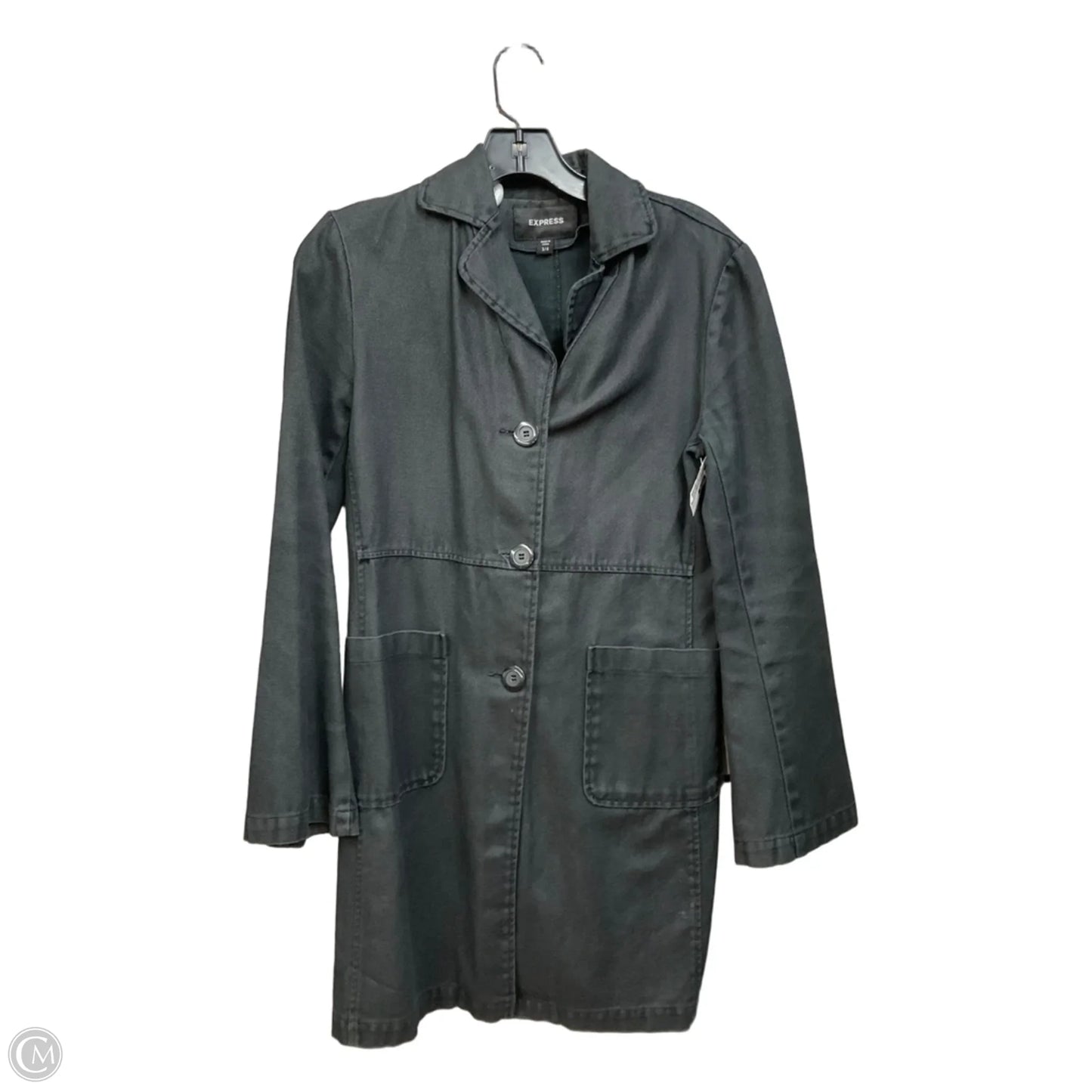 Jacket Other By Express In Black, Size: S