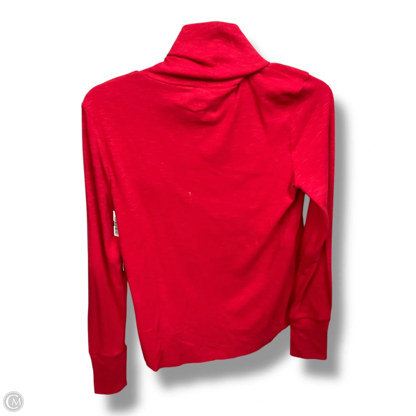 Top Long Sleeve Basic By Gap In Red, Size: S