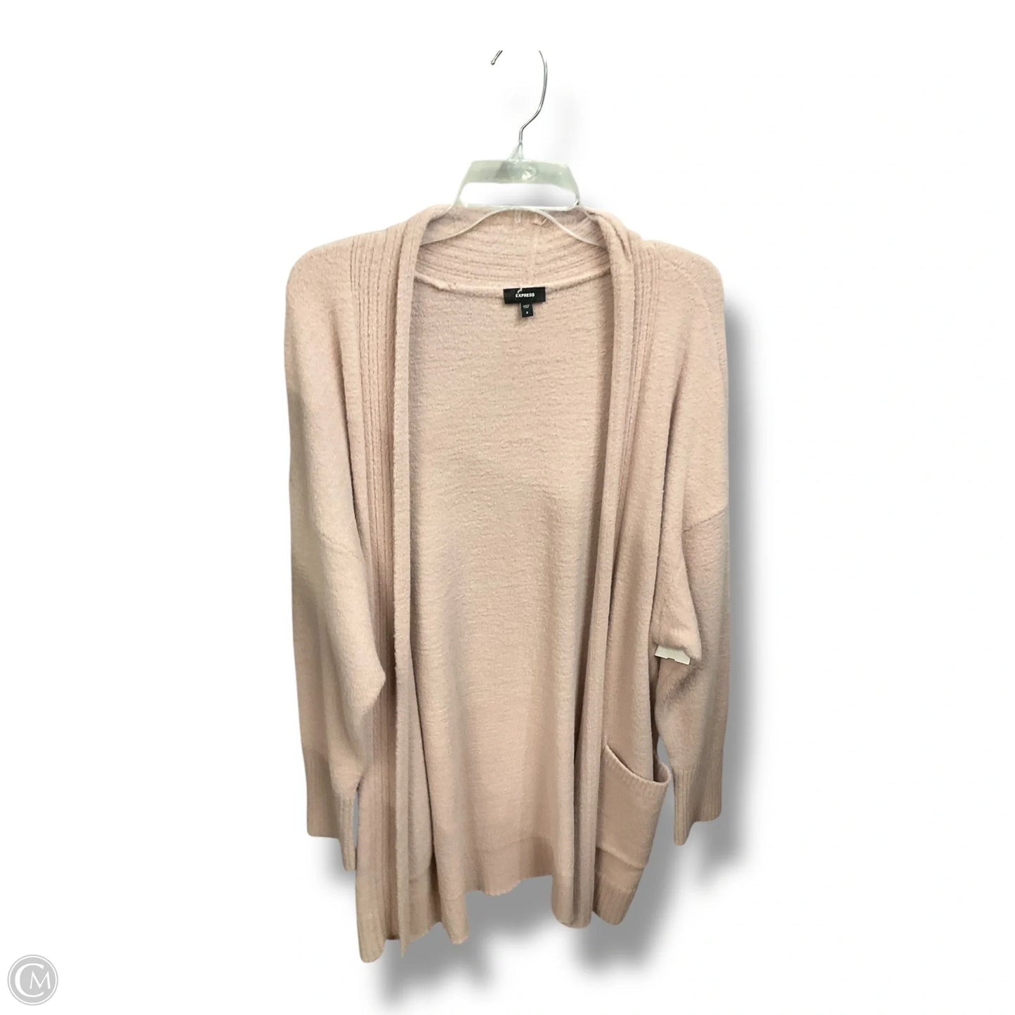 Cardigan By Express In Pink, Size: S