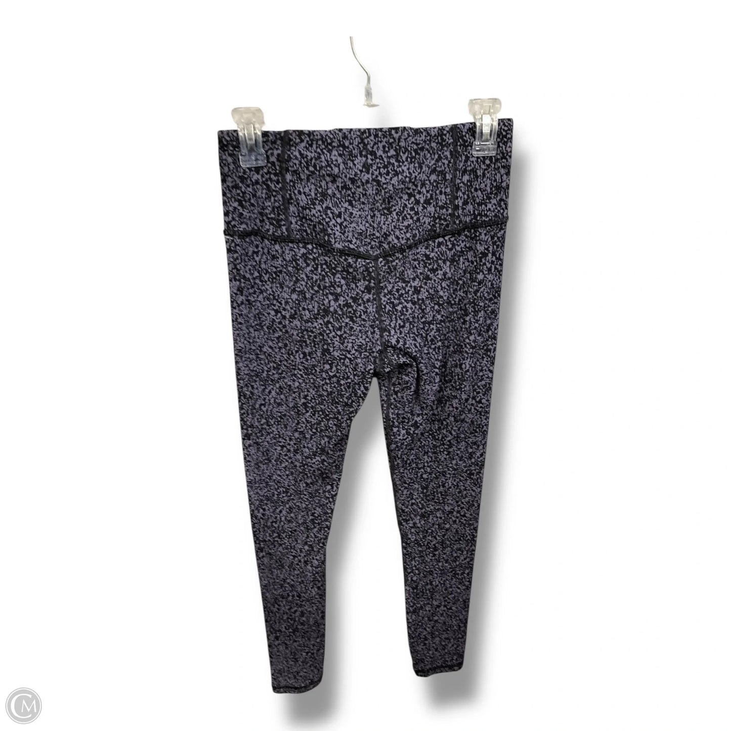 Athletic Leggings By Athleta In Black & Purple, Size: M
