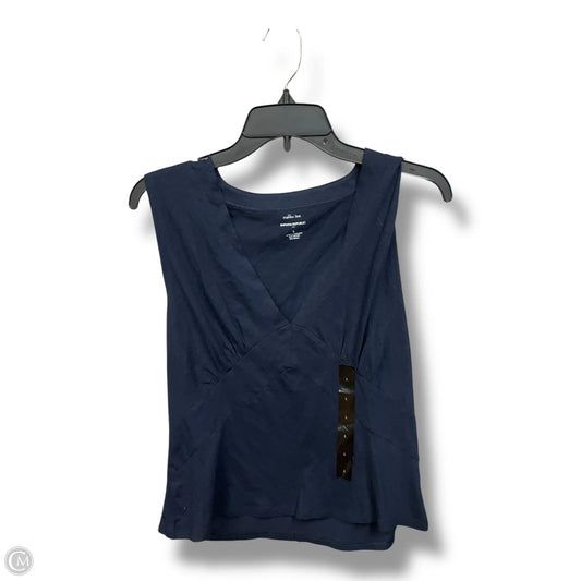 Top Sleeveless By Banana Republic In Blue, Size: L