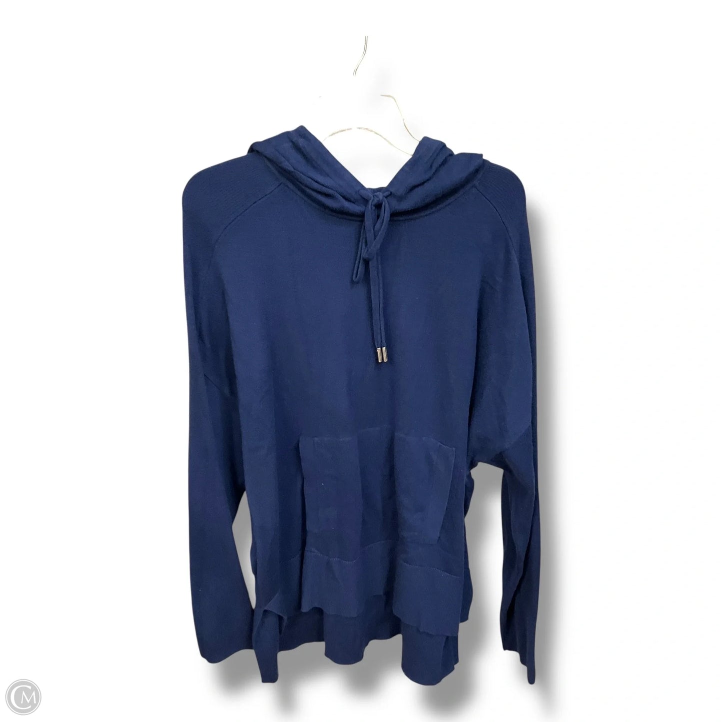 Athletic Top Long Sleeve Hoodie By Tommy Bahama In Blue, Size: L