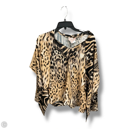 Top Long Sleeve By Chicos In Animal Print, Size: L