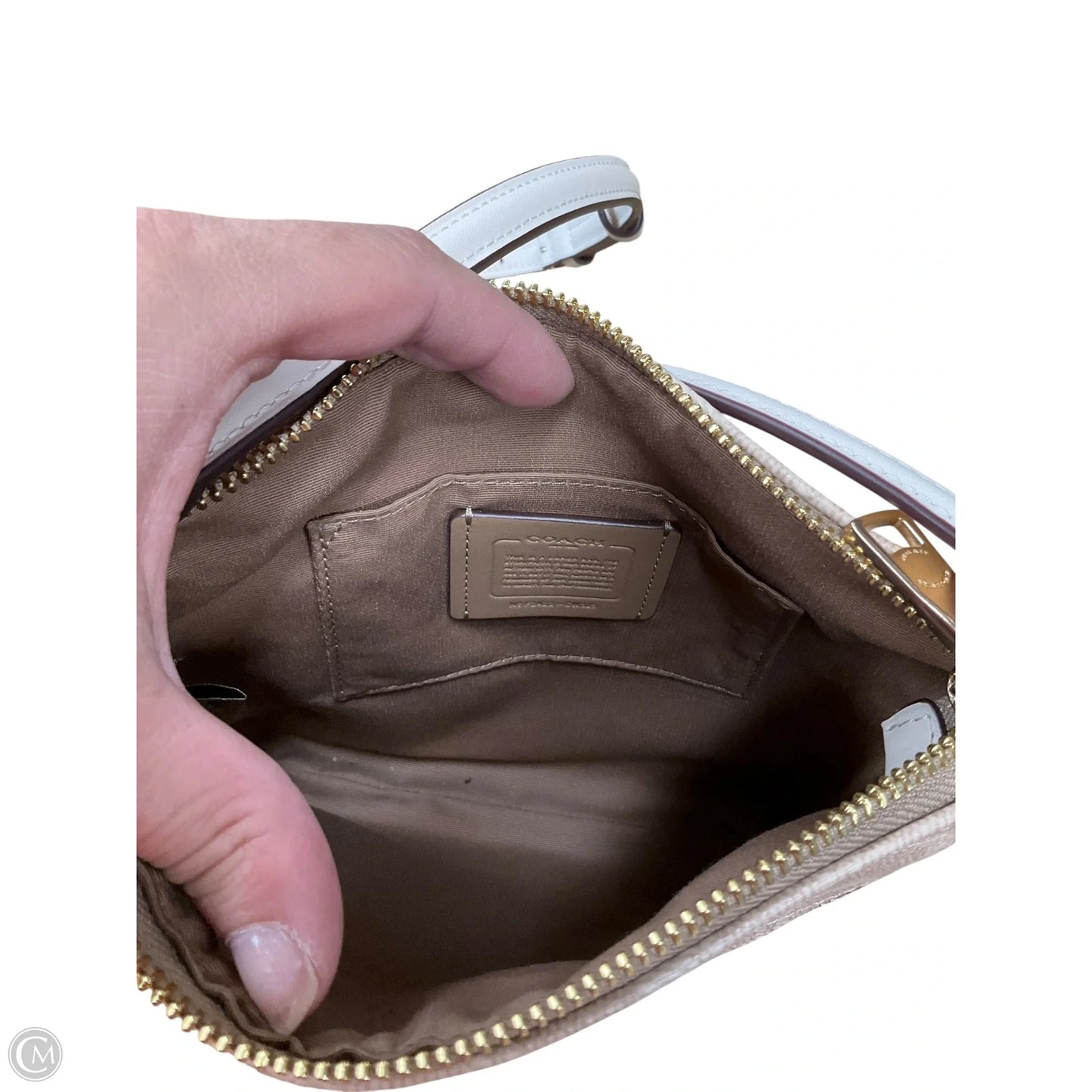 Crossbody Designer By Coach, Size: Small