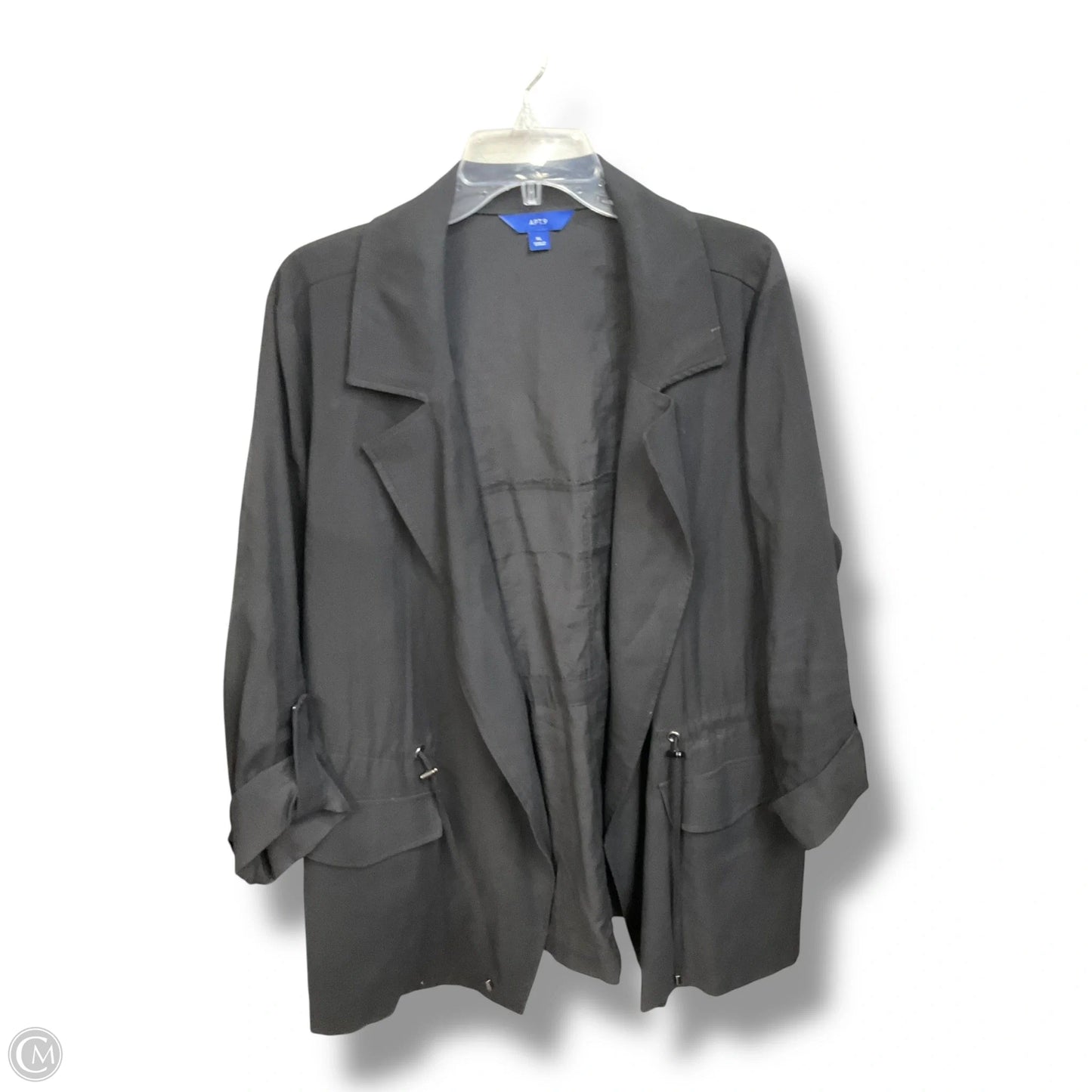 Jacket Other By Apt 9 In Black, Size: Xl
