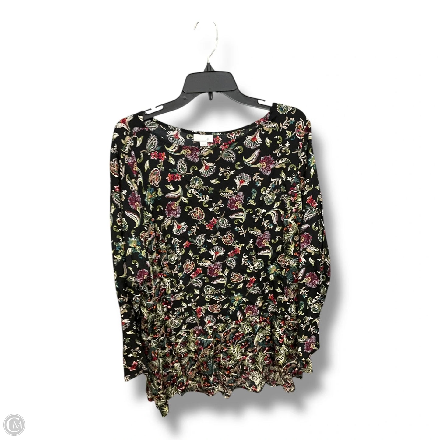 Tunic Long Sleeve By J. Jill In Paisley Print, Size: Xl