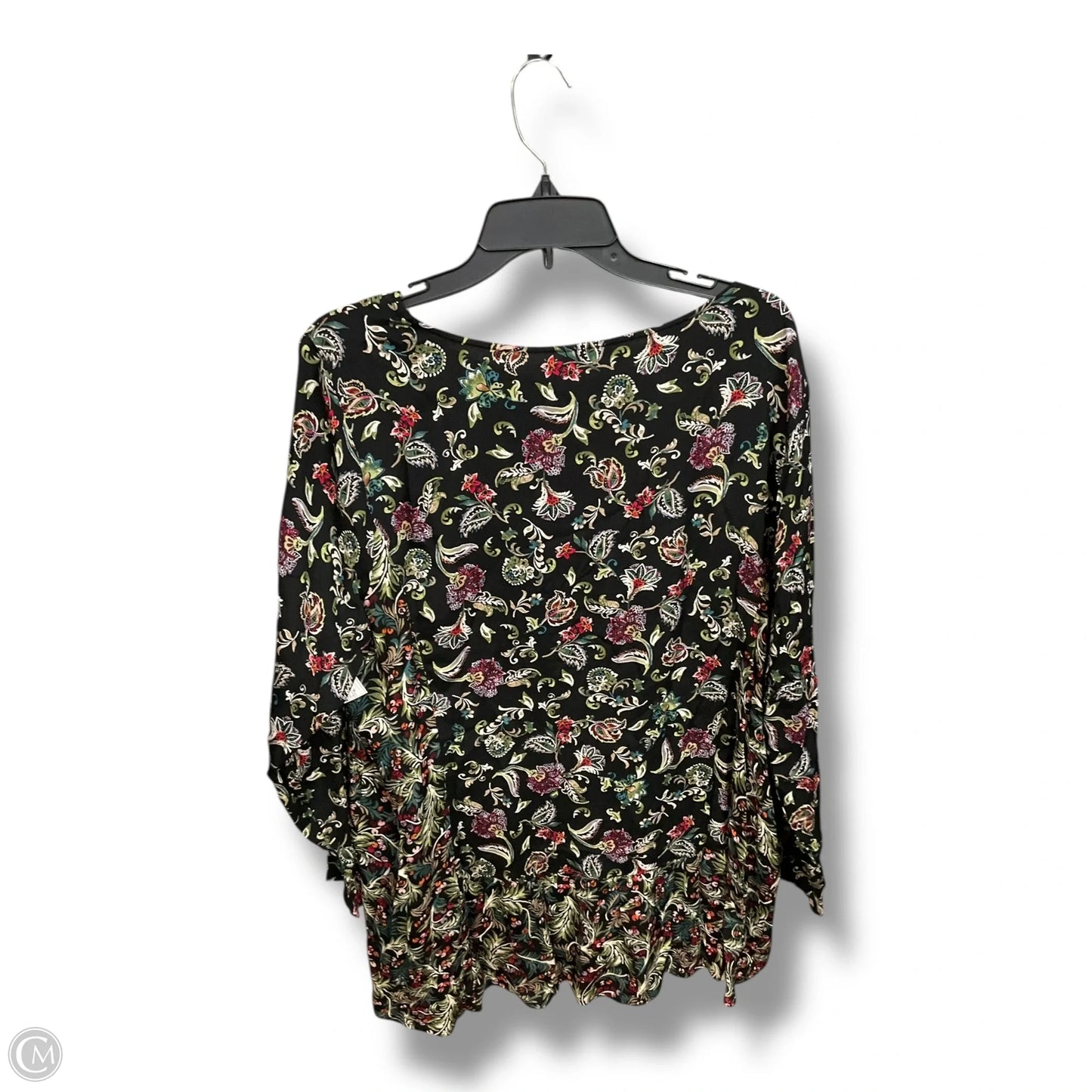 Tunic Long Sleeve By J. Jill In Paisley Print, Size: Xl