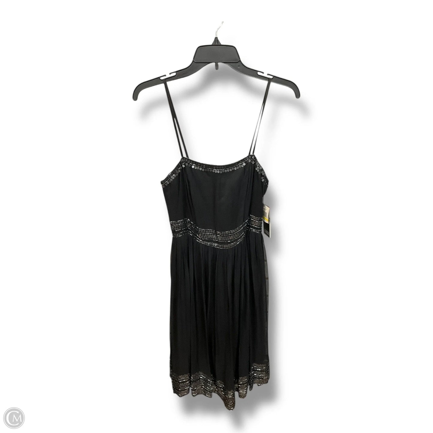 Dress Party Short By Adrianna Papell In Black, Size: M