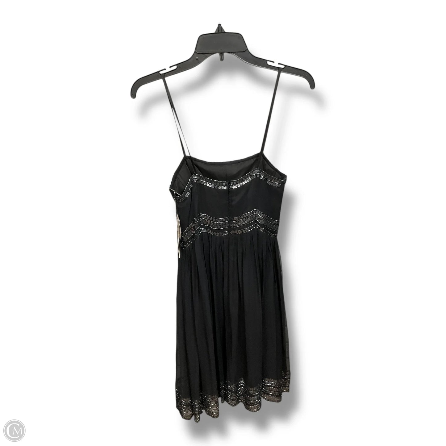 Dress Party Short By Adrianna Papell In Black, Size: M
