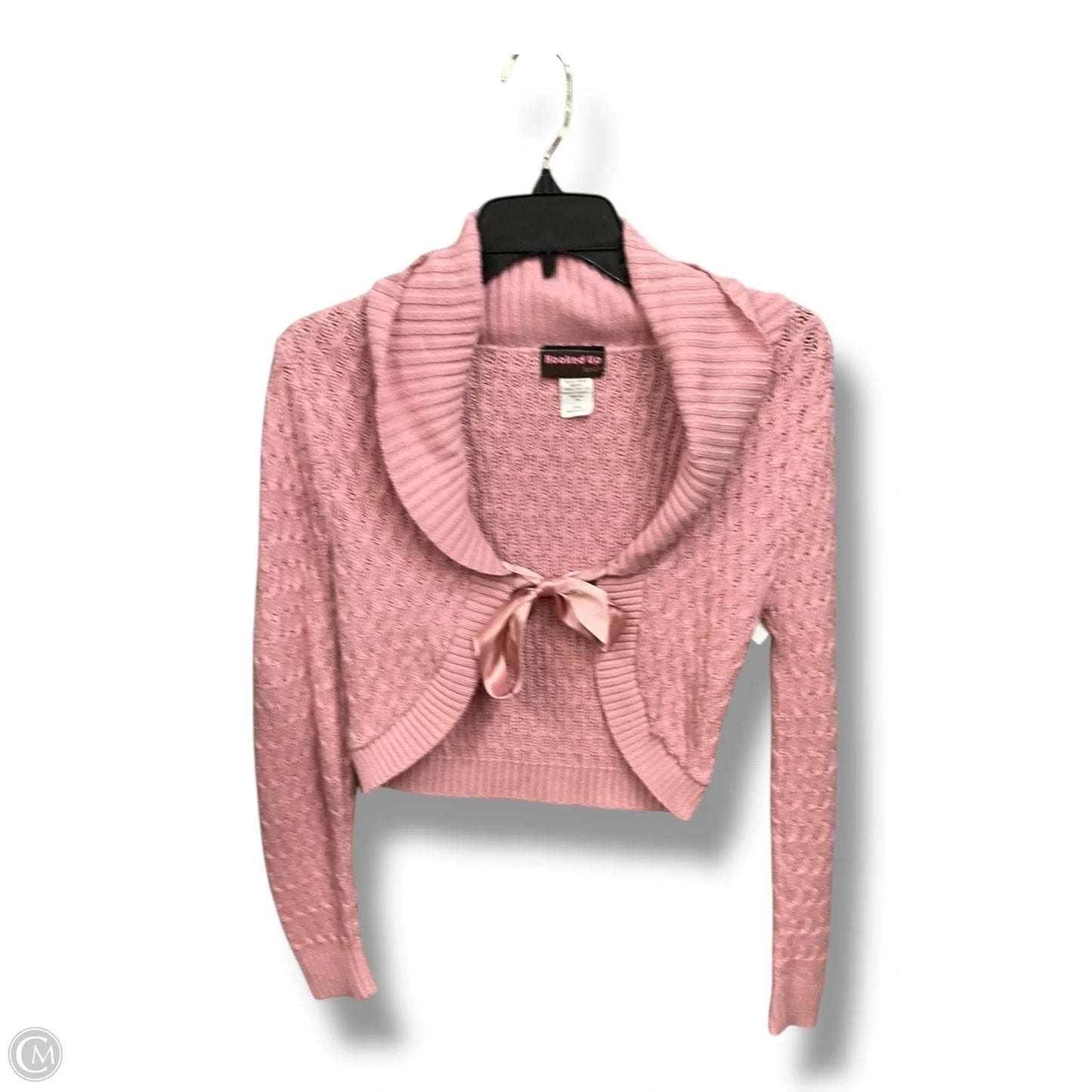 Cardigan By Clothes Mentor In Pink, Size: L