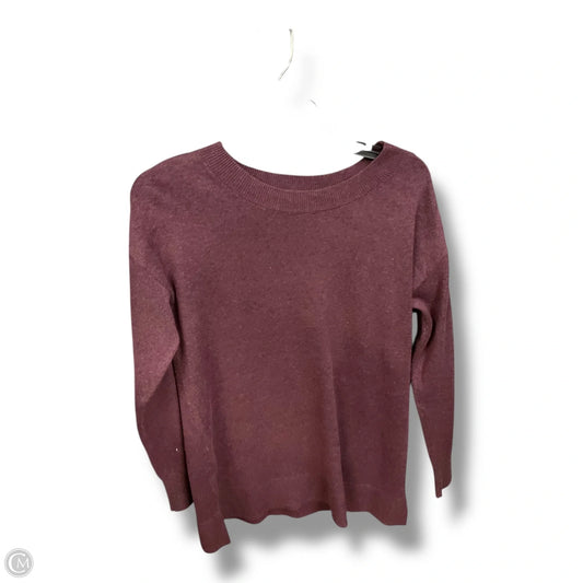 Sweater By Loft In Purple, Size: S