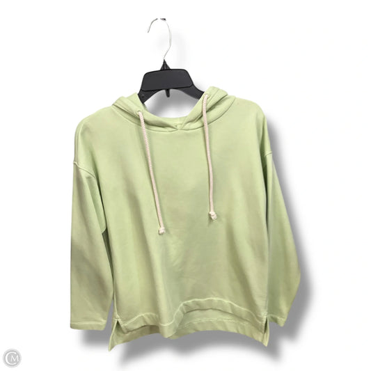 Athletic Top Long Sleeve Hoodie By Loft In Green, Size: S