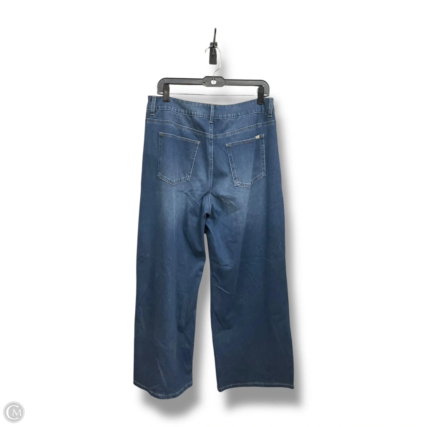 Jeans Wide Leg By Halara In Blue Denim, Size: 12