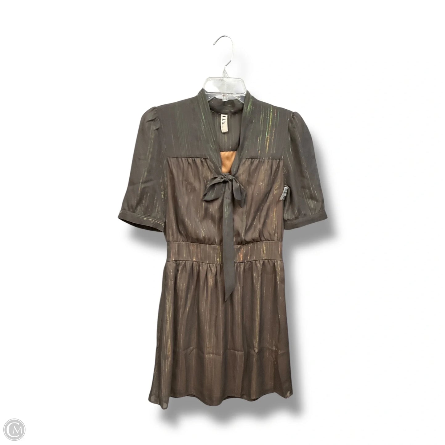 Dress Party Short By Clothes Mentor In Taupe, Size: S