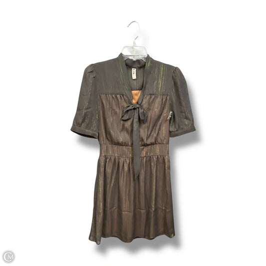 Dress Party Short By Clothes Mentor In Taupe, Size: S