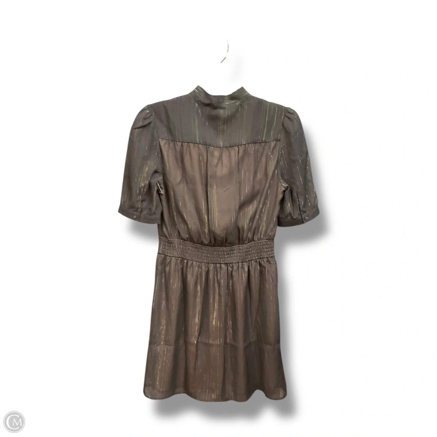 Dress Party Short By Clothes Mentor In Taupe, Size: S