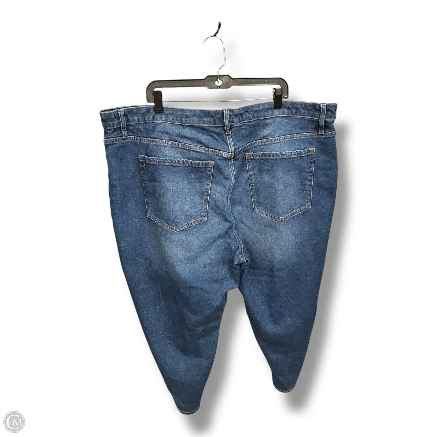 Jeans Wide Leg By Lane Bryant In Blue Denim, Size: 4x