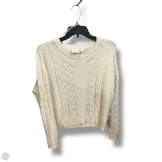 Sweater By Cyrus In Cream, Size: L