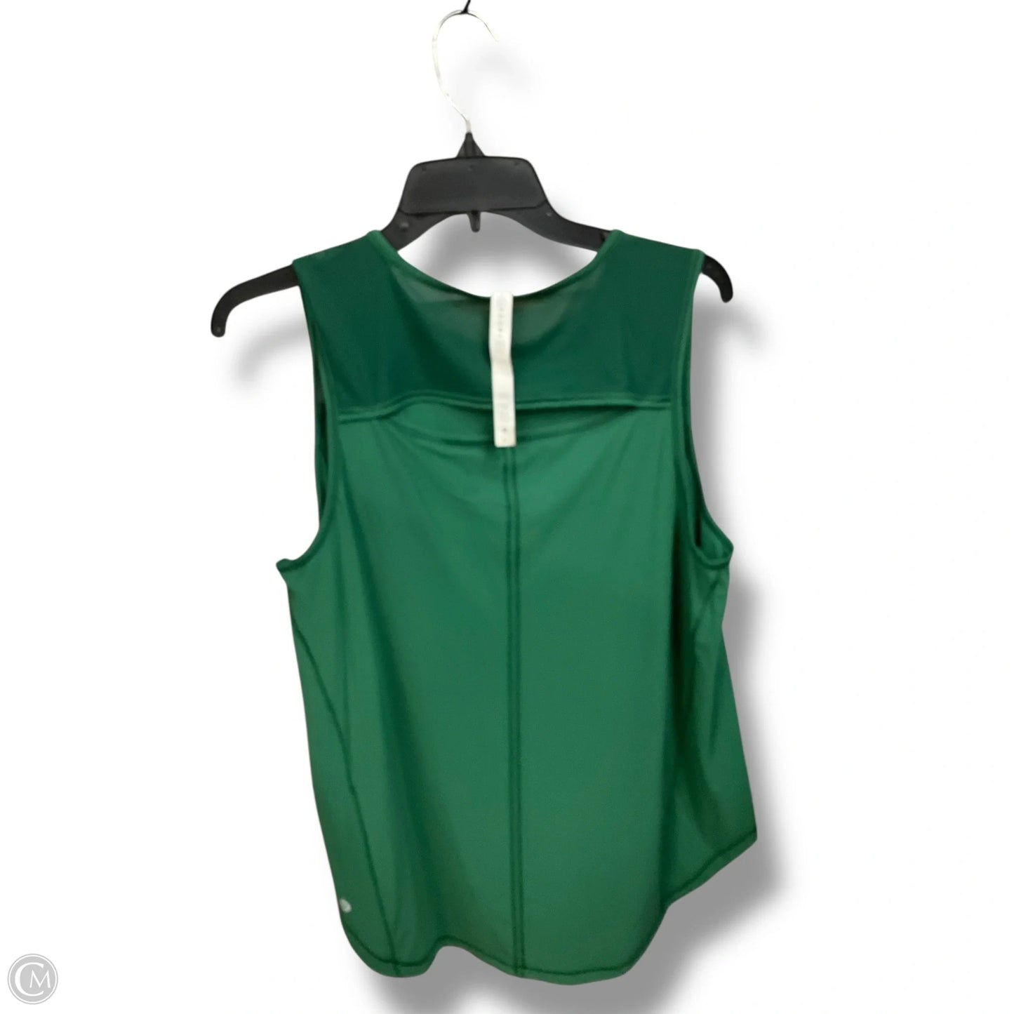 Athletic Tank Top By Lululemon In Green, Size: Xl