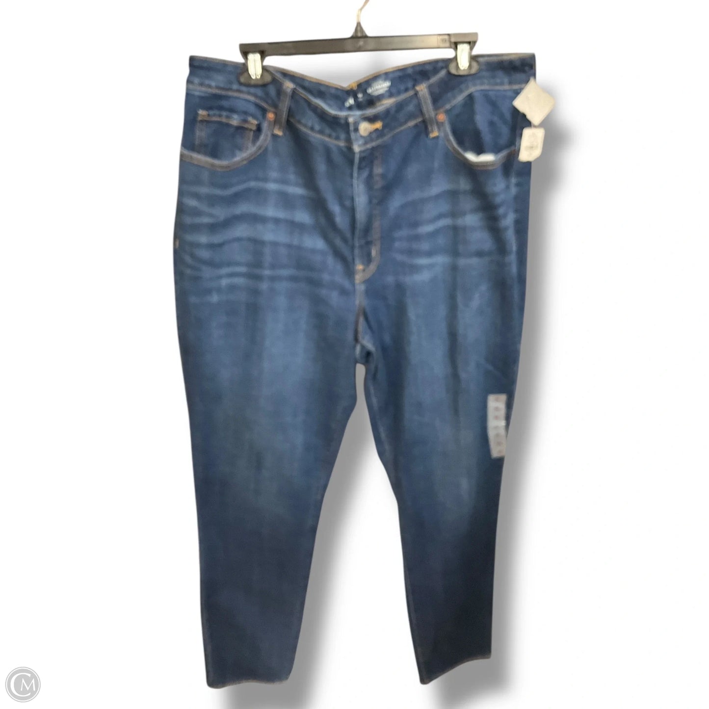 Jeans Straight By Old Navy In Blue Denim, Size: 18