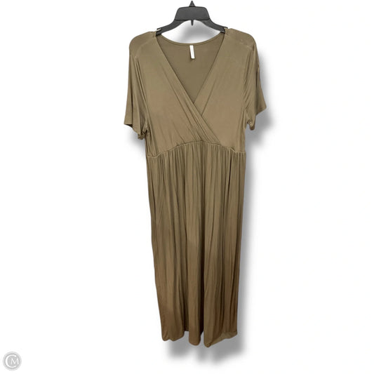 Dress Casual Maxi By Clothes Mentor In Green, Size: Xl