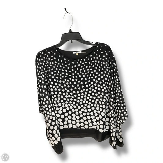 Top Sleeveless By Milano In Polkadot Pattern, Size: S