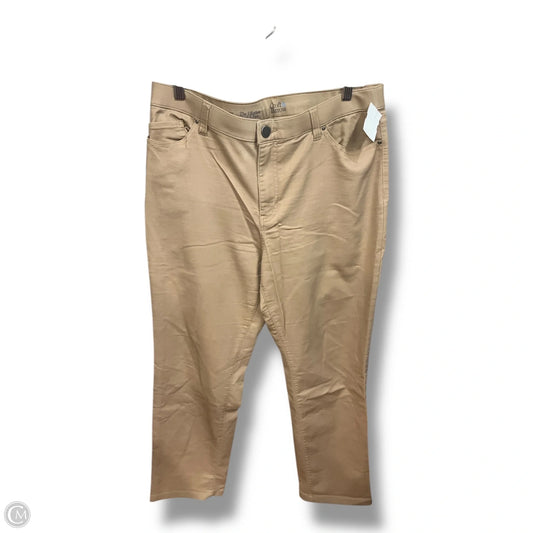 Pants Chinos & Khakis By Croft And Barrow In Beige, Size: 12