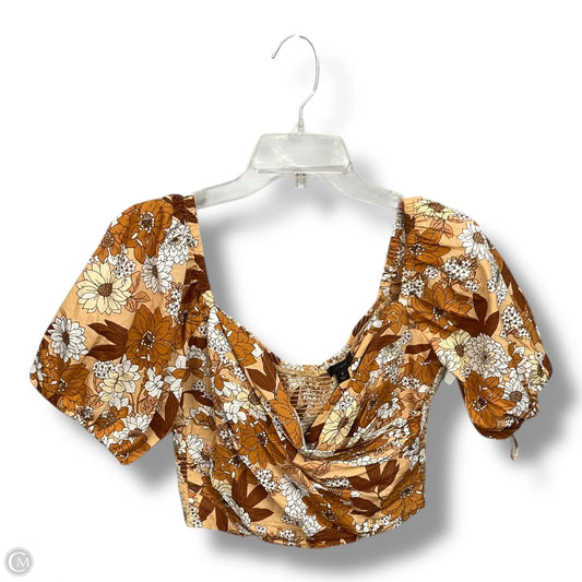 Top Short Sleeve By J. Crew In Multi-colored, Size: S