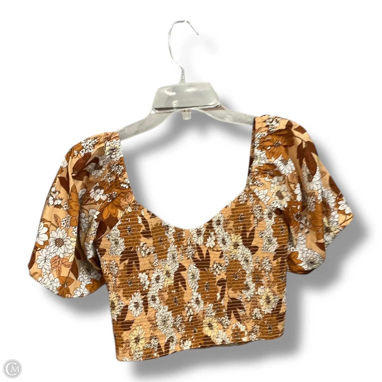 Top Short Sleeve By J. Crew In Multi-colored, Size: S