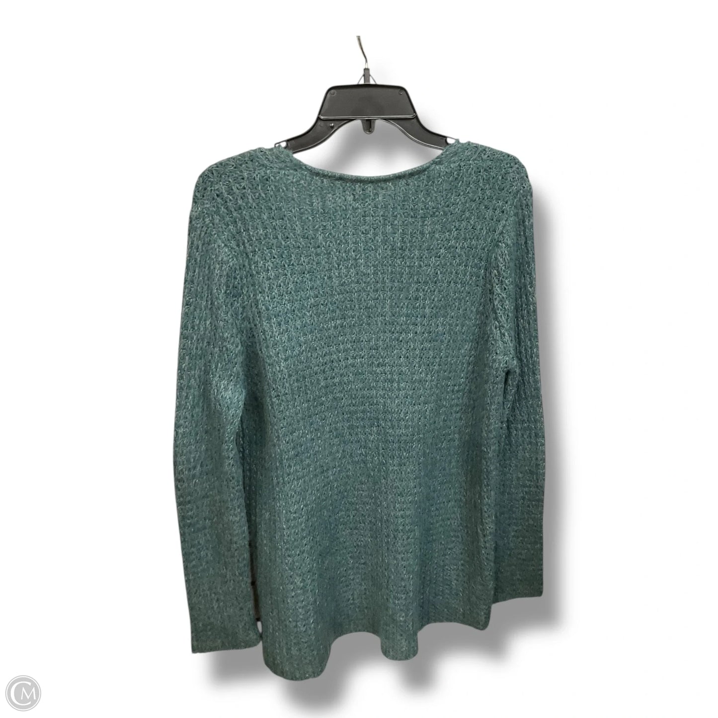 Top Long Sleeve By Hinge In Green, Size: M