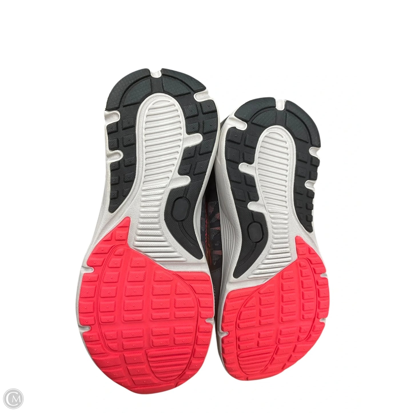 Shoes Athletic By Clothes Mentor In Grey & Orange, Size: 6.5