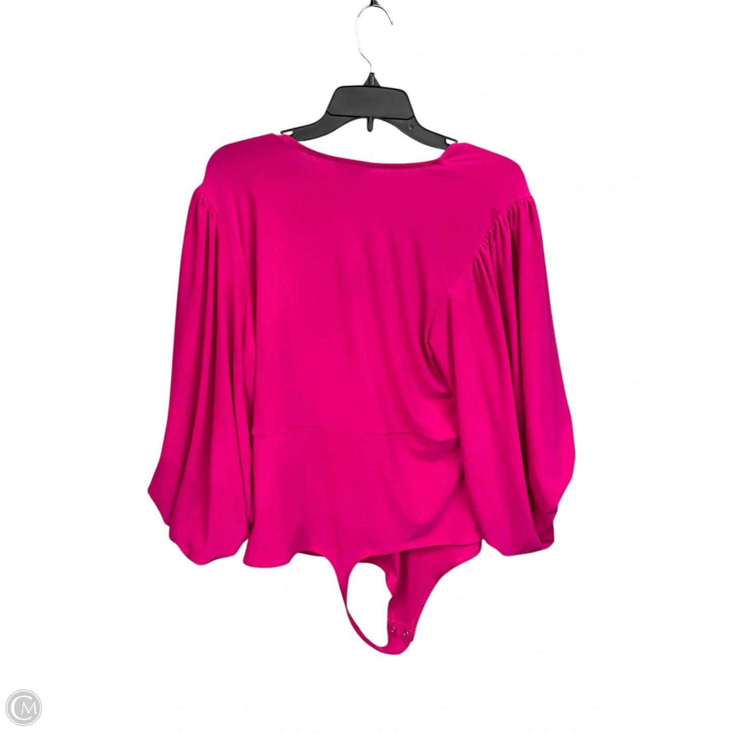 Bodysuit By Express In Pink, Size: Xl