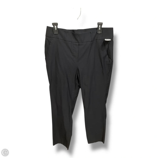Pants Dress By Simply Vera In Black, Size: 12
