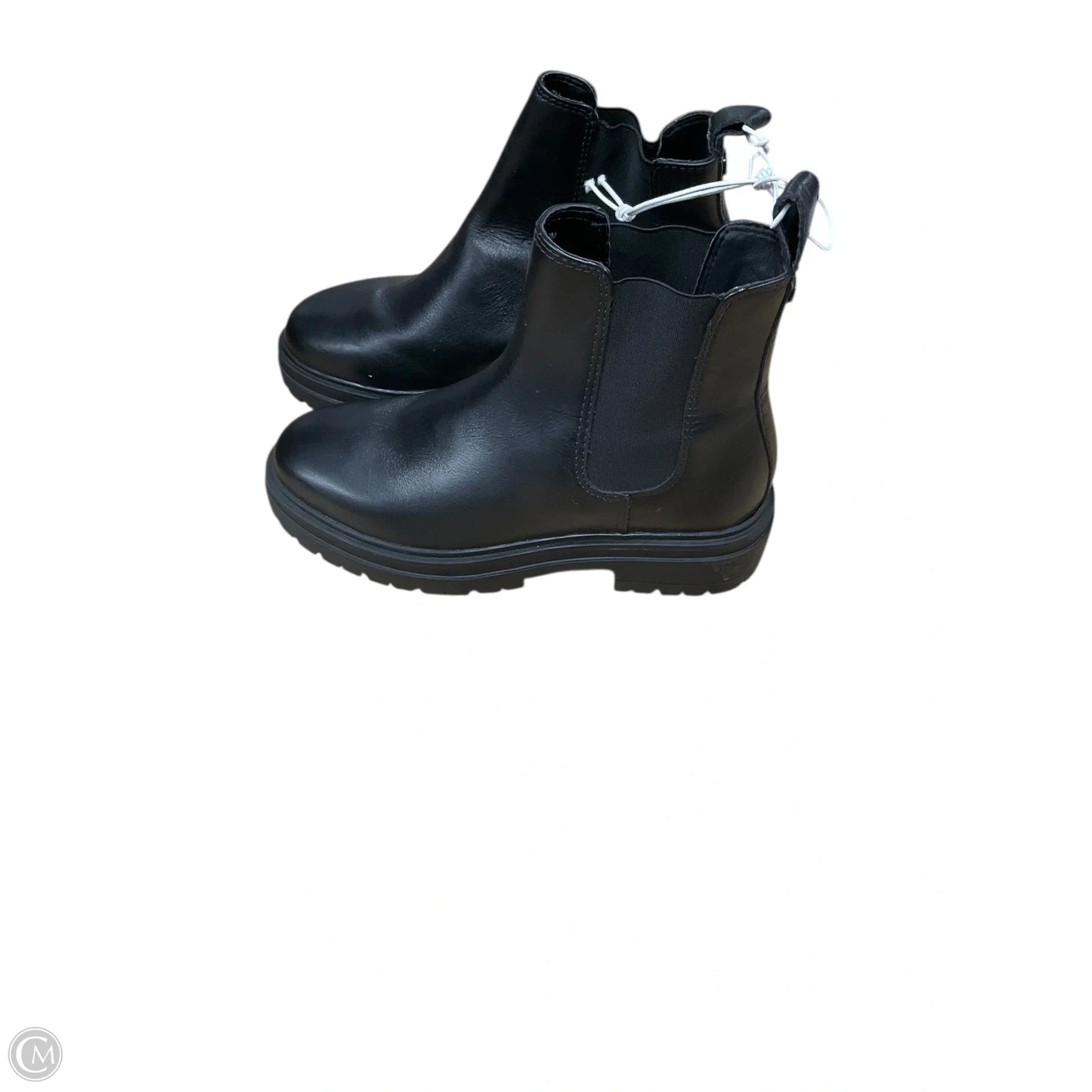 Boots Ankle Flats By Steve Madden In Black, Size: 7