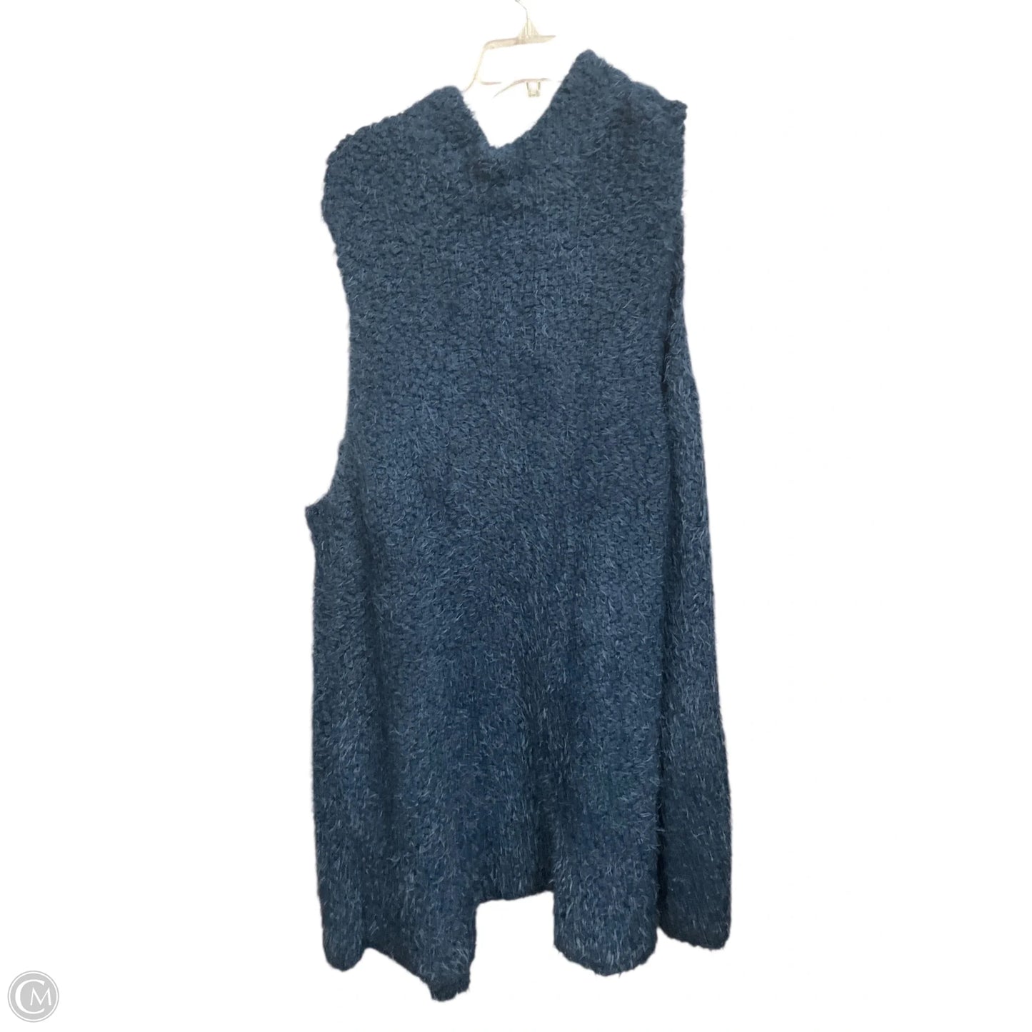 Vest Other By Clothes Mentor In Blue, Size: 2x