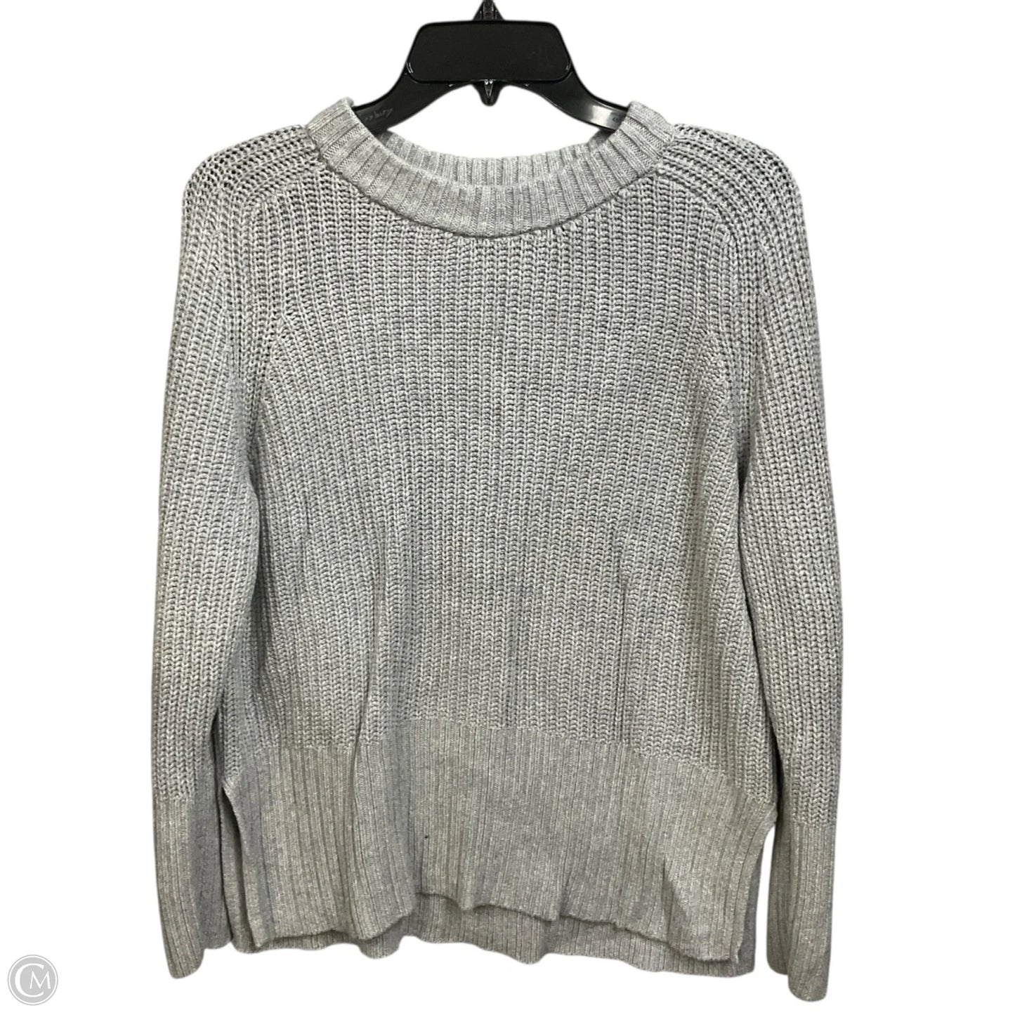 Sweater By Loft In Grey, Size: M