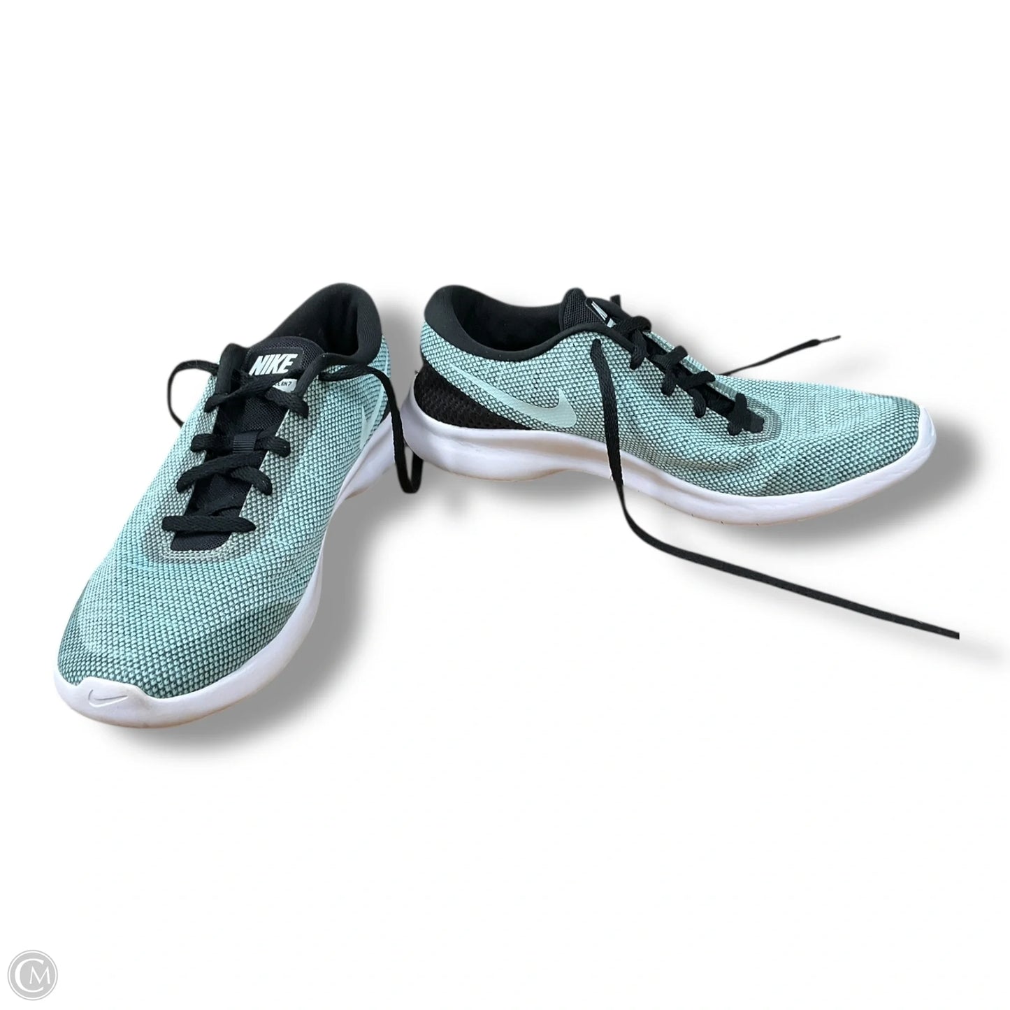 Shoes Athletic By Nike In Green & White, Size: 8.5