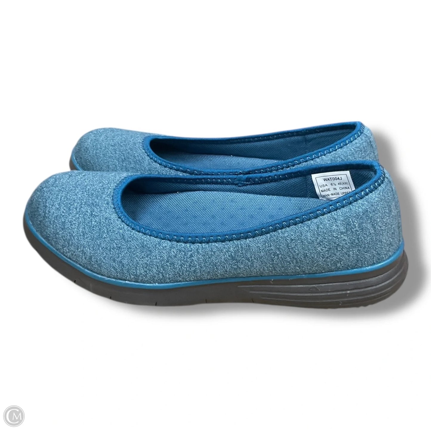 Shoes Flats By Clothes Mentor In Blue, Size: 6.5