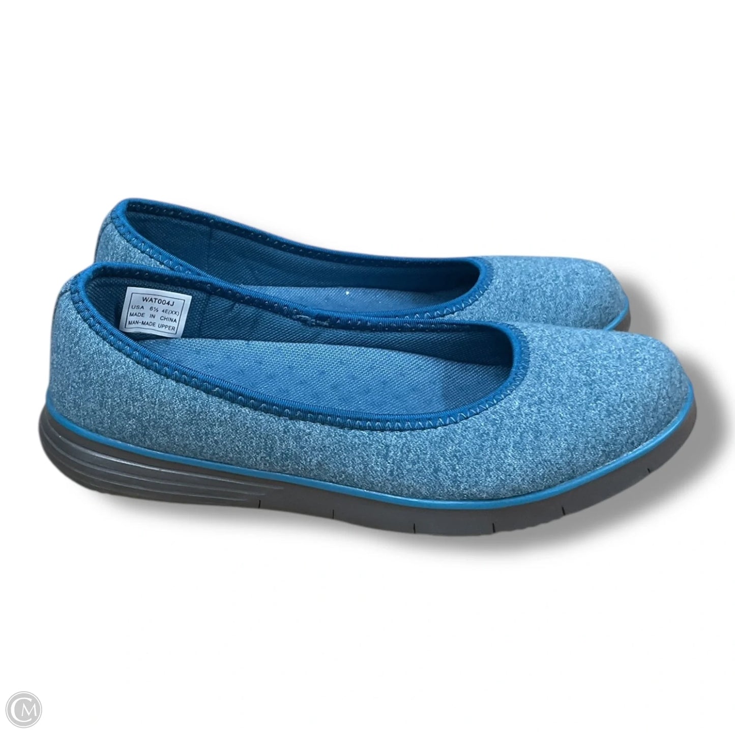 Shoes Flats By Clothes Mentor In Blue, Size: 6.5