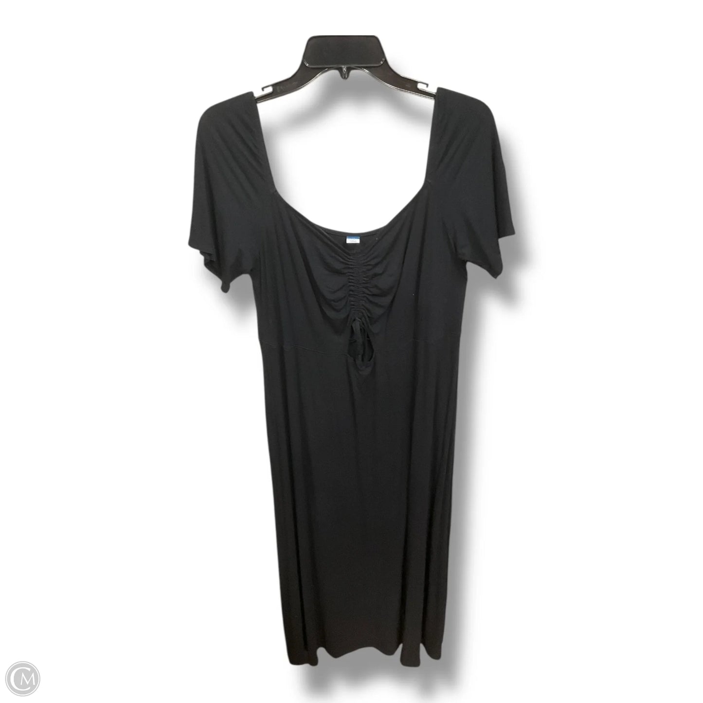 Dress Casual Maxi By Old Navy In Black, Size: Xl