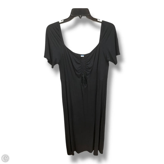 Dress Casual Maxi By Old Navy In Black, Size: Xl