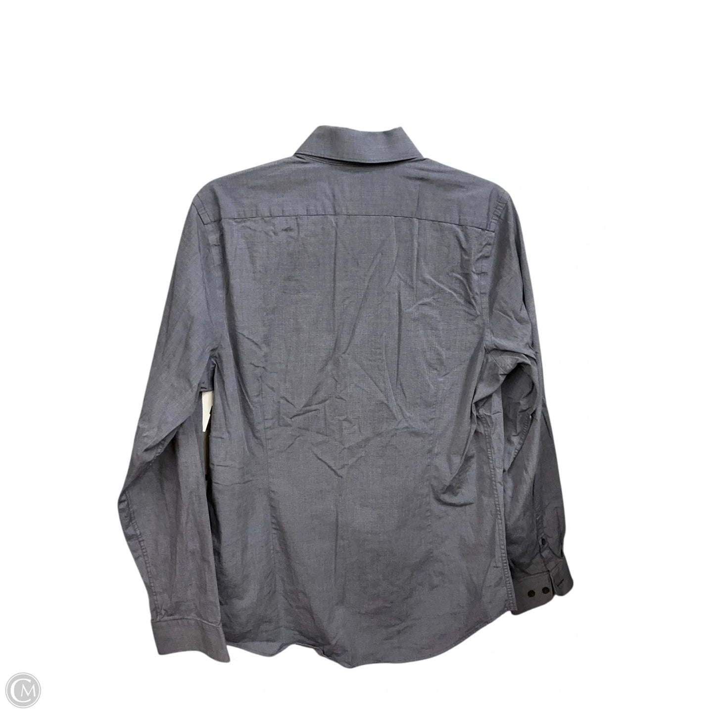 Blouse Long Sleeve By Express In Blue, Size: M