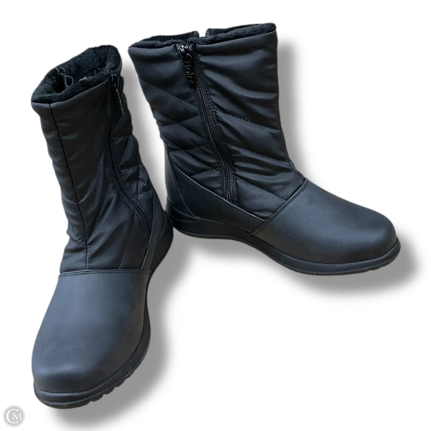 Boots Snow By Totes In Black, Size: 8