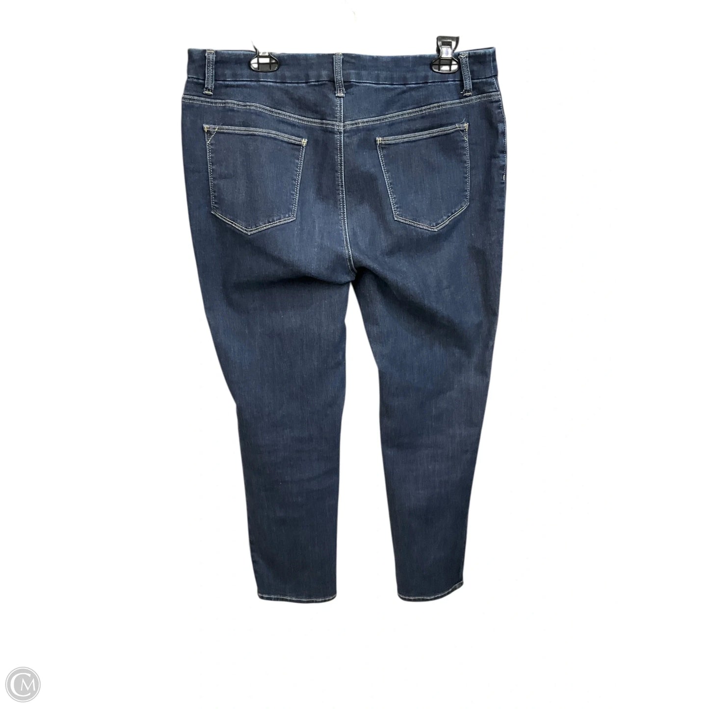 Jeans Skinny By Chicos In Blue Denim, Size: 12