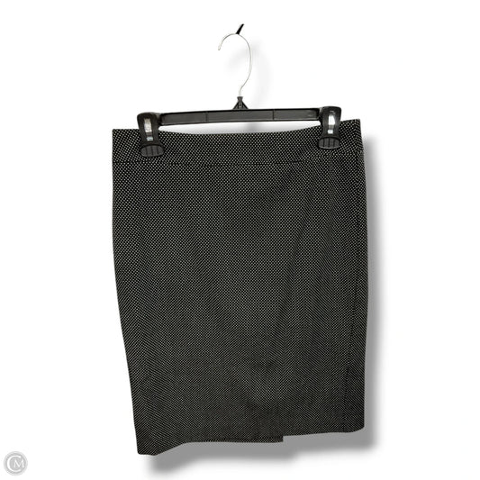 Skirt Midi By Ann Taylor In Polkadot Pattern, Size: Xs